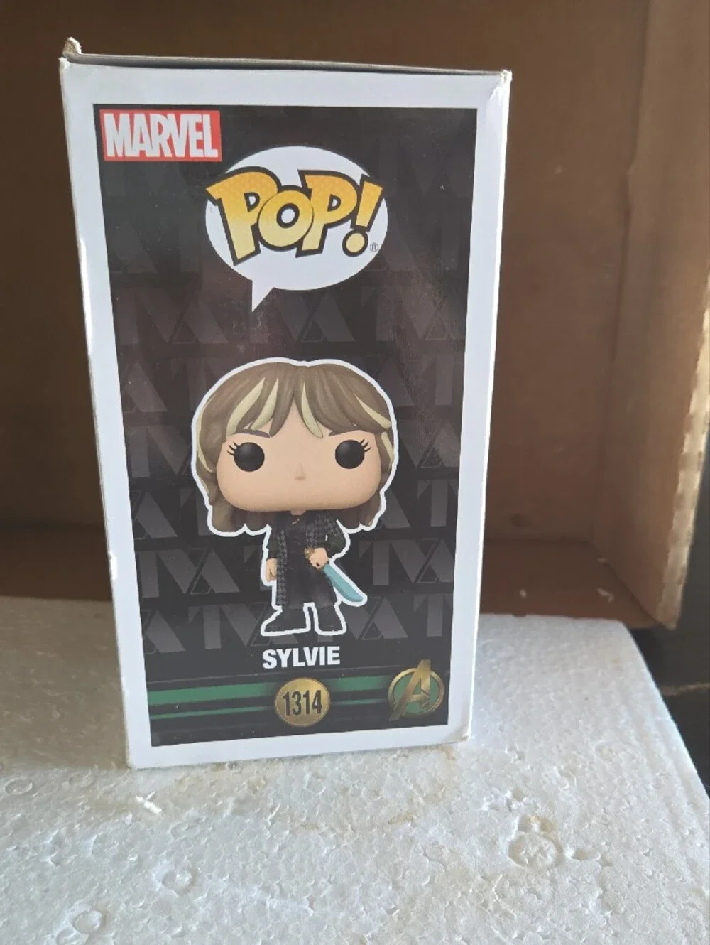 Funko Pop! Sylvie Figure — Green, Gold, Black